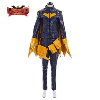 Batgirl Cosplay Kostým pre Dospelých Žien Halloween Party superhrdina Barbara Gordon Batgirl Halloween Cosplay Oblečenie na Zákazku
