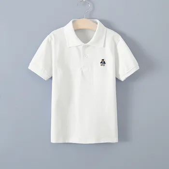 Letné Oblečenie Chlapci Šortky Sleeve T-Shirt Klope Bavlnené Tričká detské Oblečenie, Topy pre 3-14Years Teen T-shirts