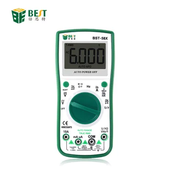 Multimeter automatické rozsah štyri a pol elektrikár meranie elektrický merač, digitálny multimeter multimetro medzi takéto osobnosti patrí tester